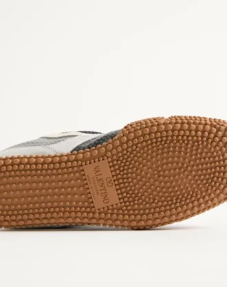 Amphibia Sneaker από καουτσούκ δέρμα μοσχαριού και πλαστικοποιημένο νάπα
