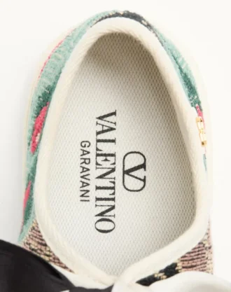 Ballerina Bay By Bay Sneaker από ύφασμα Jacquard με κεντημένα λουλούδια
