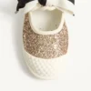 Bay By Bay Ballerina Sneakers από γυαλιστερό ύφασμα
