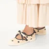 Bay By Bay Ballerina Sneakers από ύφασμα Moiré Plus De Pois Bay By Bay Ballerina Sneakers από ύφασμα Moiré Plus De Pois