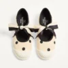 Bay By Bay Ballerina Sneakers από ύφασμα Moiré Plus De Pois Bay By Bay Ballerina Sneakers από ύφασμα Moiré Plus De Pois