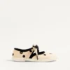 Bay By Bay Ballerina Sneakers από ύφασμα Moiré Plus De Pois Bay By Bay Ballerina Sneakers από ύφασμα Moiré Plus De Pois