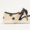 Bay By Bay Ballerina Sneakers από ύφασμα Moiré Plus De Pois Bay By Bay Ballerina Sneakers από ύφασμα Moiré Plus De Pois
