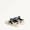 Bay By Bay Ballerina Sneakers σε ύφασμα Papier Floral Bay By Bay Ballerina Sneakers σε ύφασμα Papier Floral