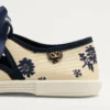 Bay By Bay Ballerina Sneakers σε ύφασμα Papier Floral Bay By Bay Ballerina Sneakers σε ύφασμα Papier Floral