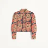 Caban σε Apres L’Hiver Quilted Floral Jacquard