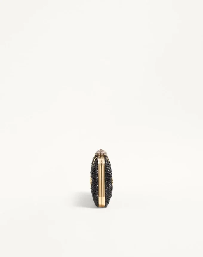 Carry Secrets Minaudiere με μοτίβο Cour De Cœur από στρας