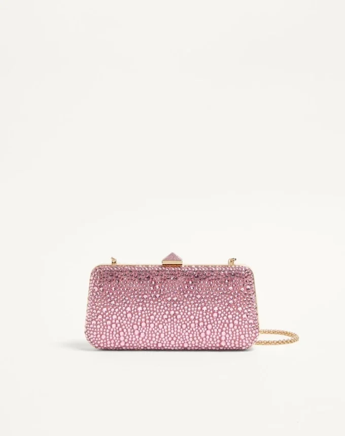 Carry Secrets Rhinestone Minaudiere
