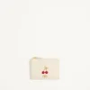 Cherryfic Cardholder από κοκκώδες δέρμα μοσχαριού