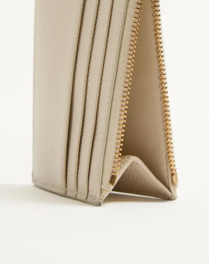 Cherryfic Cardholder από κοκκώδες δέρμα μοσχαριού
