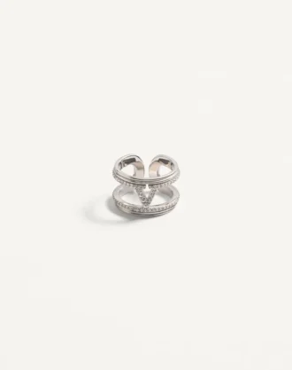 Δαχτυλίδι Ovalette από μέταλλο και κρύσταλλο Swarovski®