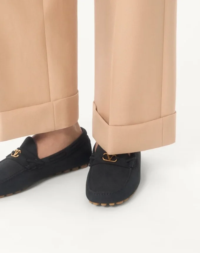 Driver Fastaway Loafer από σουέτ ελαφιού