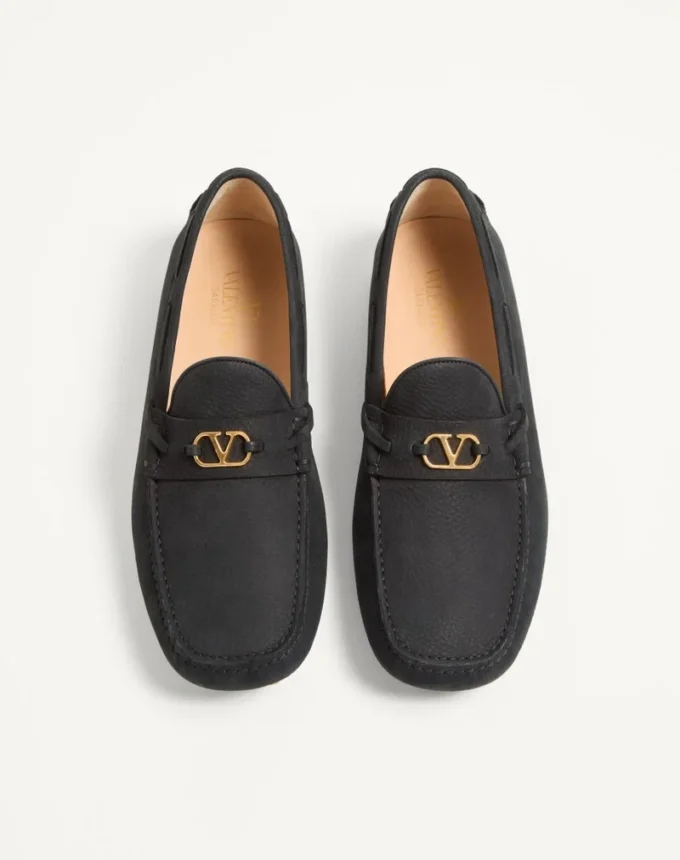 Driver Fastaway Loafer από σουέτ ελαφιού