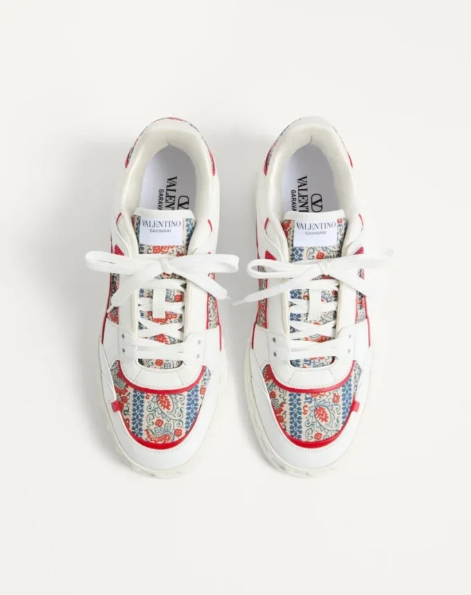 Freedots Low-Top Sneaker από δέρμα μοσχαριού και ύφασμα Voyage Imaginaire Freedots Low-Top Sneaker από δέρμα μοσχαριού και ύφασμα Voyage Imaginaire