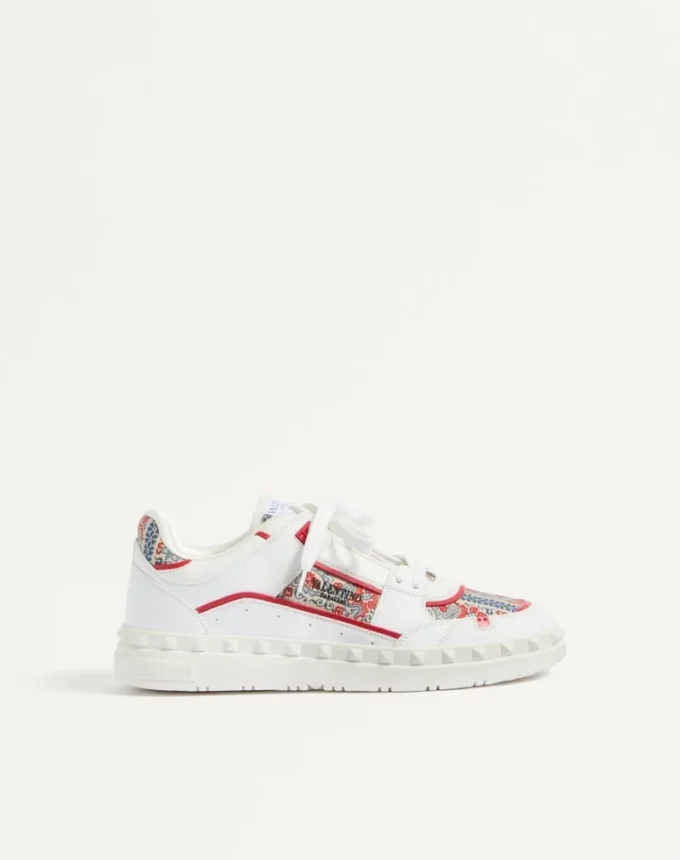 Freedots Low-Top Sneaker από δέρμα μοσχαριού και ύφασμα Voyage Imaginaire Freedots Low-Top Sneaker από δέρμα μοσχαριού και ύφασμα Voyage Imaginaire