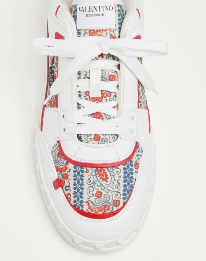Freedots Low-Top Sneaker από δέρμα μοσχαριού και ύφασμα Voyage Imaginaire Freedots Low-Top Sneaker από δέρμα μοσχαριού και ύφασμα Voyage Imaginaire