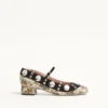 Γόβες Mary-Jane Nellcôte από ύφασμα Papier Floral Jacquard 30 mm Γόβες Mary-Jane Nellcôte από ύφασμα Papier Floral Jacquard 30 mm