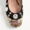 Γόβες Mary-Jane Nellcôte από ύφασμα Papier Floral Jacquard 30 mm Γόβες Mary-Jane Nellcôte από ύφασμα Papier Floral Jacquard 30 mm