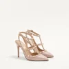 Γόβες Rockstud με λουράκι στον αστράγαλο 100 mm