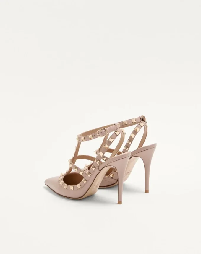 Γόβες Rockstud με λουράκι στον αστράγαλο 100 mm