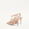 Γόβες Rockstud με λουράκια 100 mm