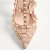 Γόβες Rockstud με λουράκια 100 mm