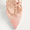 Γόβες Rockstud με λουράκια 100 mm