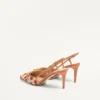 Γόβες Vlogo Signature Slingback με μοτίβο Cherryfic 80 mm