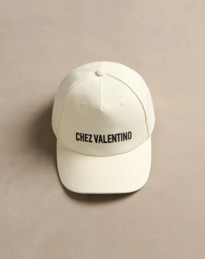 Καπέλο μπέιζμπολ Chez Valentino από βαμβάκι
