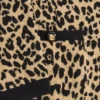 Καρδιγκάν από μαλλί Valentino με ζακάρ Fauve Eclat Animal Print Καρδιγκάν από μαλλί Valentino με ζακάρ Fauve Eclat Animal Print