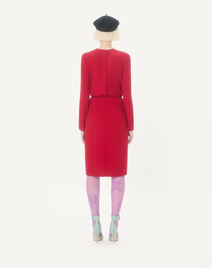 Κεντημένο φόρεμα Cady Couture Midi