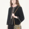 Κεντημένο σακάκι Canestrello Tweed