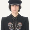 Κεντημένο σακάκι Valentino με ζώνη από μαλλί Grain De Poudre Κεντημένο σακάκι Valentino με ζώνη από μαλλί Grain De Poudre