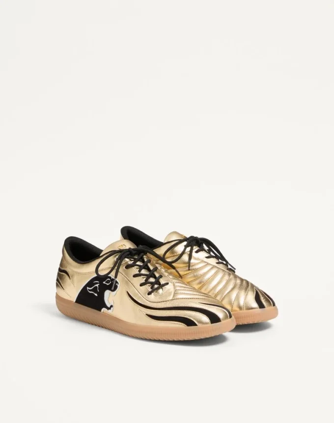 Kicky Sneaker από πλαστικοποιημένο δέρμα νάπα Kicky Sneaker από πλαστικοποιημένο δέρμα νάπα