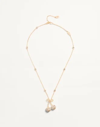 Κολιέ Cherryfic από μέταλλο και κρύσταλλα Swarovski®