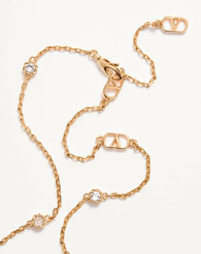 Κολιέ Cherryfic από μέταλλο και κρύσταλλα Swarovski® Κολιέ Cherryfic από μέταλλο και κρύσταλλα Swarovski®