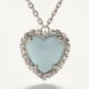 Κολιέ Coeur Hyperbole από μέταλλο, ρητίνη και κρύσταλλα Swarovski® Κολιέ Coeur Hyperbole από μέταλλο, ρητίνη και κρύσταλλα Swarovski®