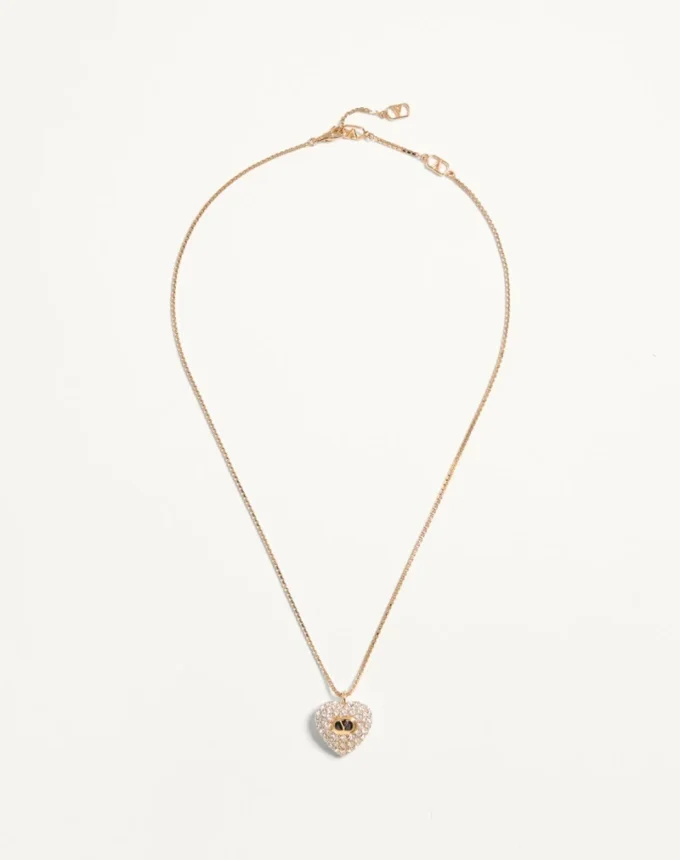 Κολιέ Coeur Royal από μέταλλο, σμάλτο και κρύσταλλα Swarovski® Κολιέ Coeur Royal από μέταλλο, σμάλτο και κρύσταλλα Swarovski®