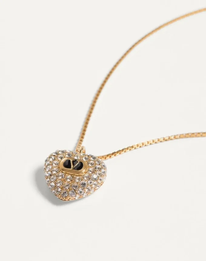 Κολιέ Coeur Royal από μέταλλο, σμάλτο και κρύσταλλα Swarovski® Κολιέ Coeur Royal από μέταλλο, σμάλτο και κρύσταλλα Swarovski®