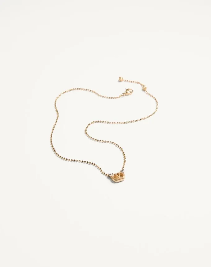 Κολιέ Ovalette από μέταλλο και κρύσταλλα Swarovski® Κολιέ Ovalette από μέταλλο και κρύσταλλα Swarovski®