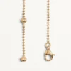 Κολιέ Ovalette από μέταλλο και κρύσταλλα Swarovski® Κολιέ Ovalette από μέταλλο και κρύσταλλα Swarovski®