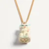 Κολιέ Le Chat De La Maison από μέταλλο, νάιλον και κρύσταλλα Swarovski® Κολιέ Le Chat De La Maison από μέταλλο, νάιλον και κρύσταλλα Swarovski®