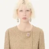 Κοντό φόρεμα Canestrello Lurex Tweed