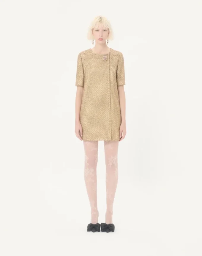 Κοντό φόρεμα Canestrello Lurex Tweed