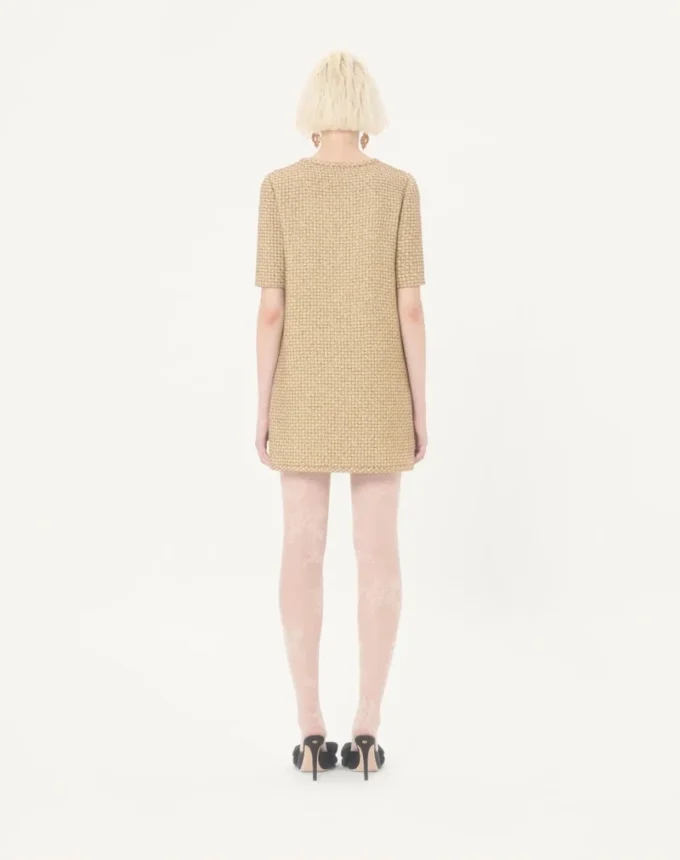 Κοντό φόρεμα Canestrello Lurex Tweed