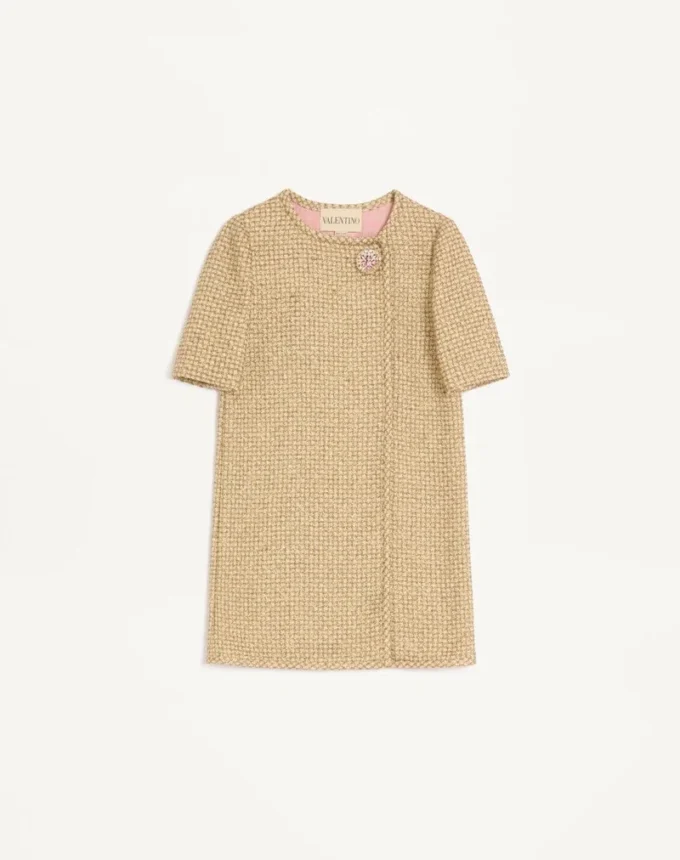 Κοντό φόρεμα Canestrello Lurex Tweed