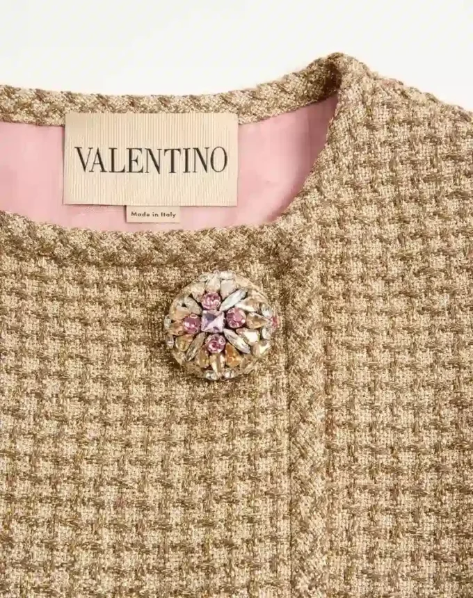Κοντό φόρεμα Canestrello Lurex Tweed