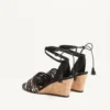 La Cruisette Mesh Wedge με κεντήματα 75Mm