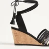 La Cruisette Mesh Wedge με κεντήματα 75Mm
