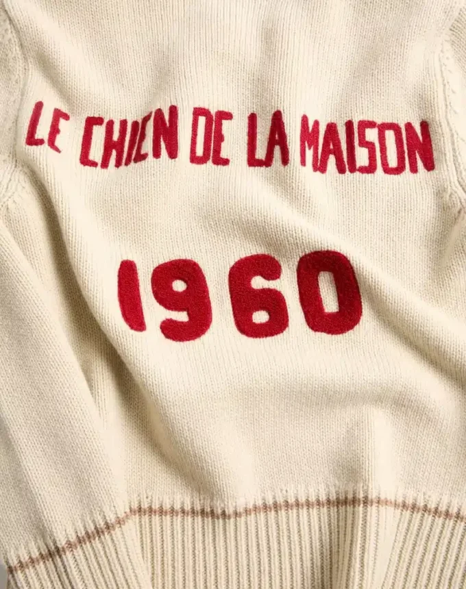 Le Chien De La Maison Κεντημένο πουλόβερ